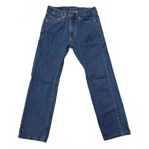 Levi's Classic 505s.  Medium Wash, Mid Rise,  Straight Leg,  29/27  Good Cond.